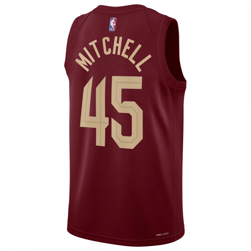 Donovan Mitchell Cleveland Cavaliers Unisex 2022/23 Swingman Jersey - Icon Edition - Burgundy-Pro Kit Vault | Brand New 26/27 Sports Jerseys